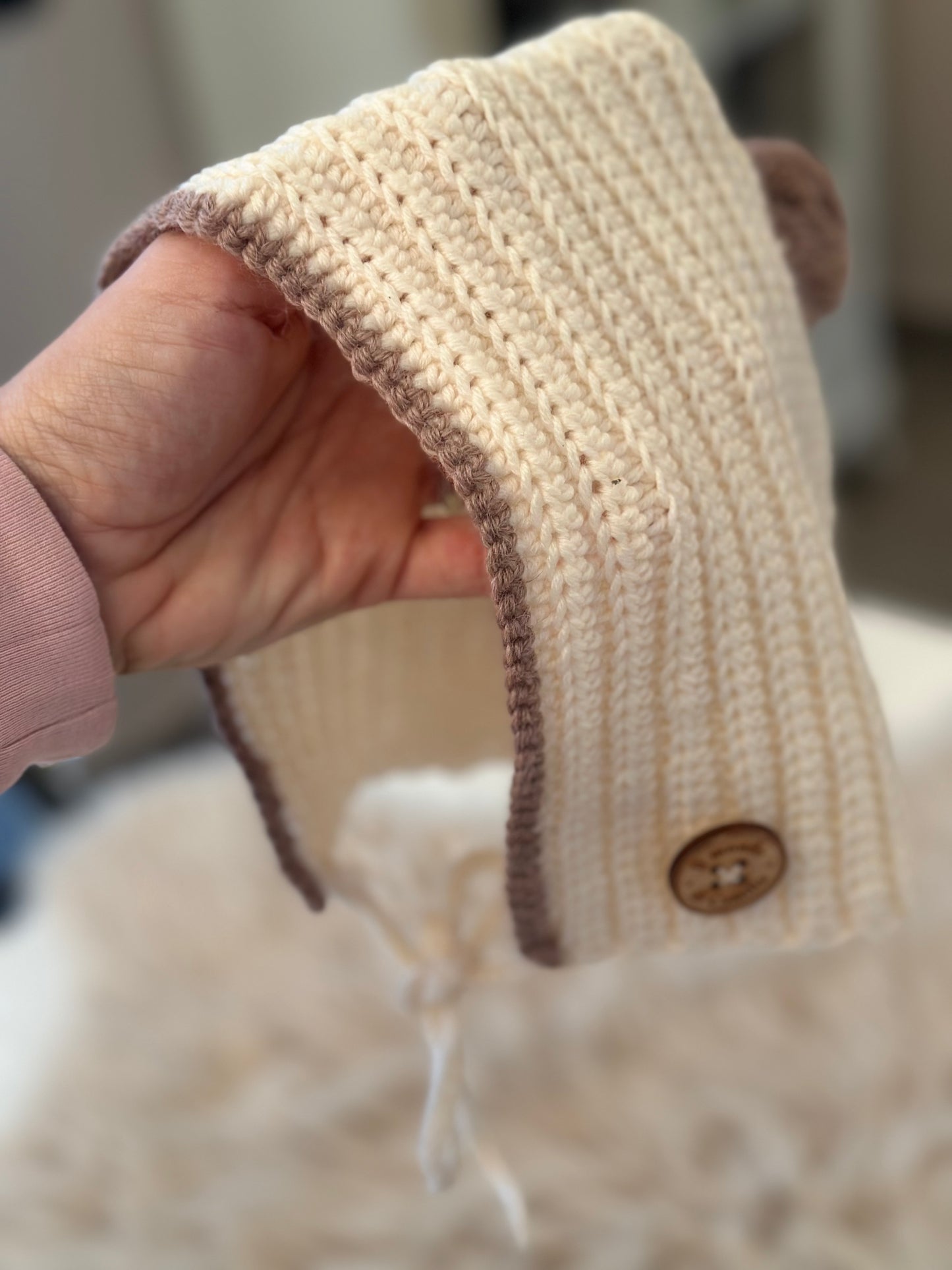 Cappellino baby in lana
