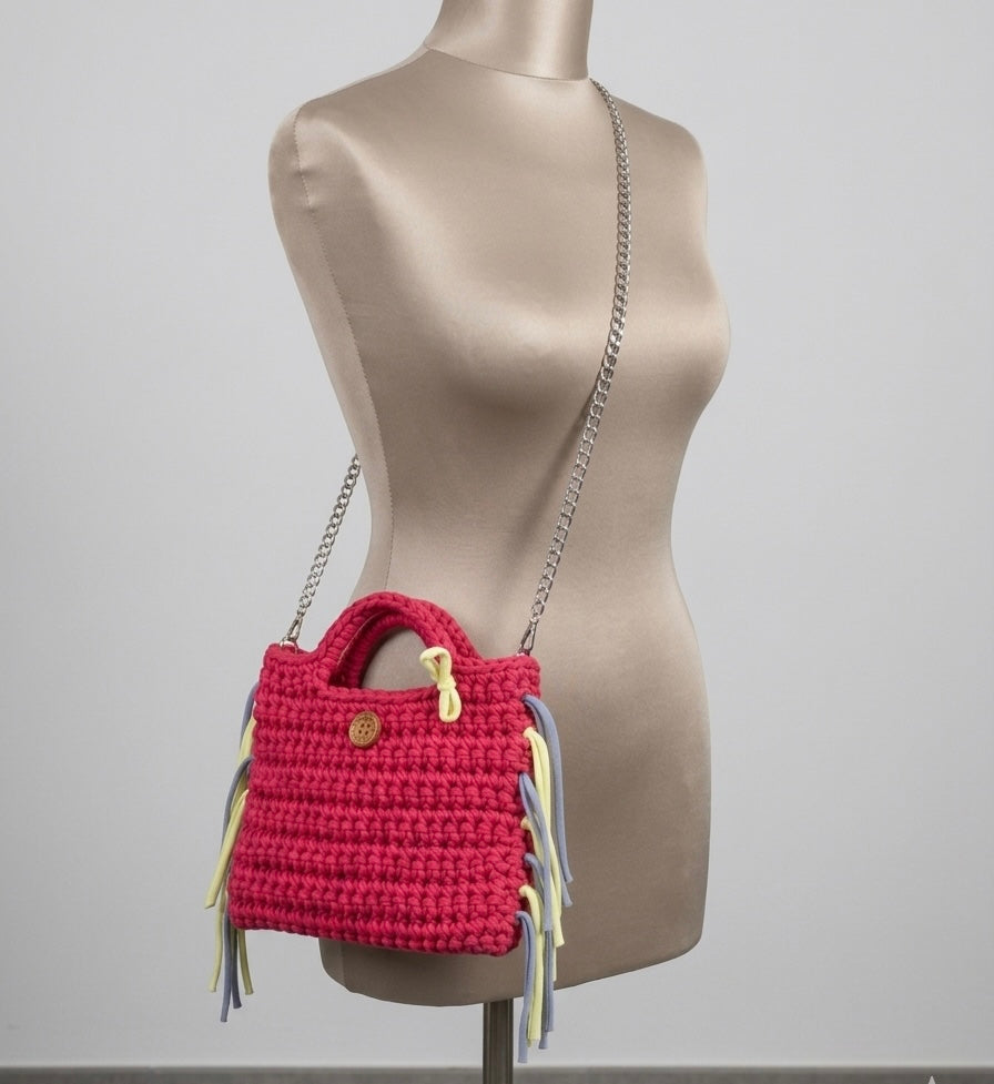 CAMIBAG FUCSIA E LIME