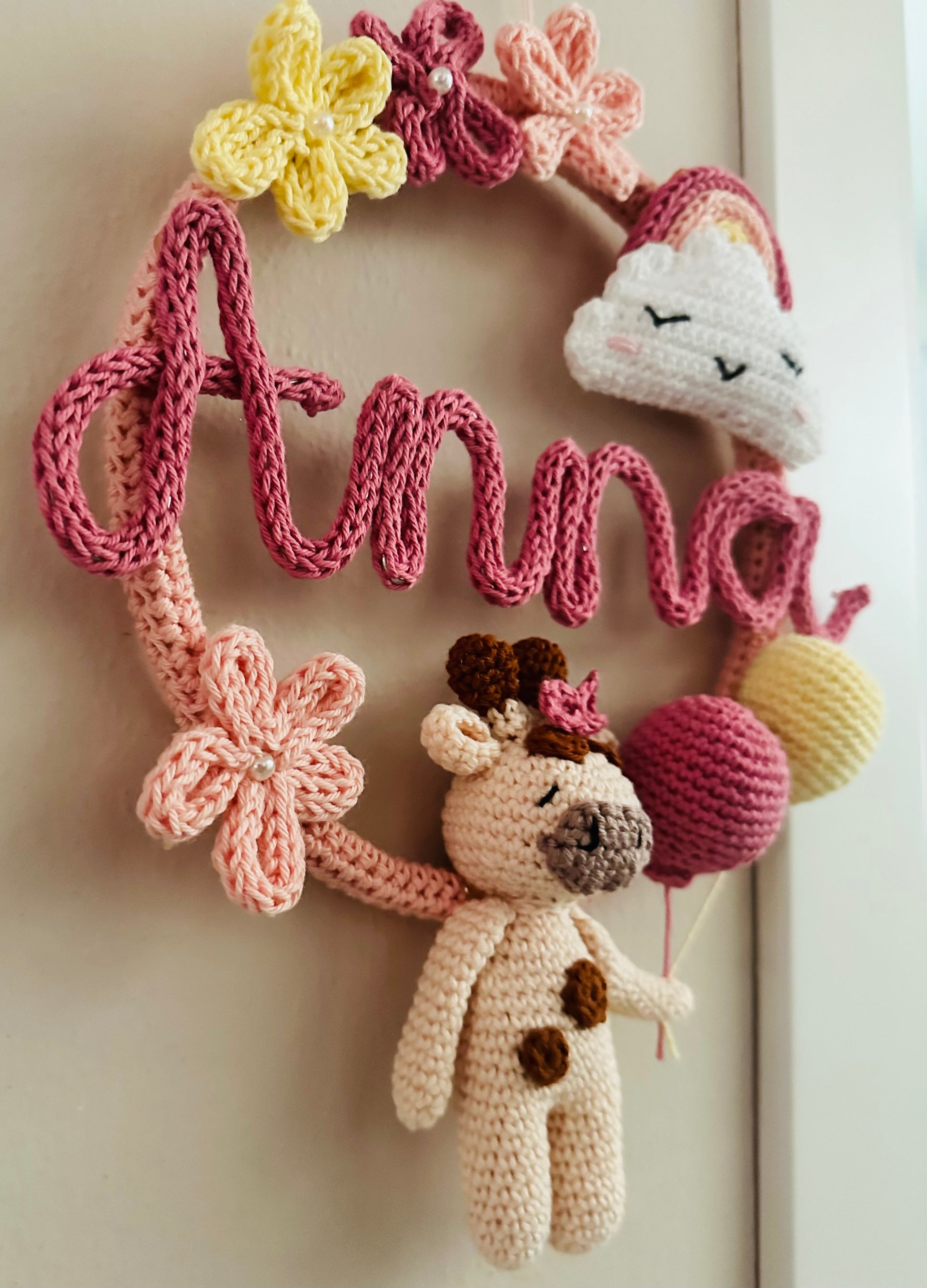 Fiocco nascita con mini – Il mondo di Camilla